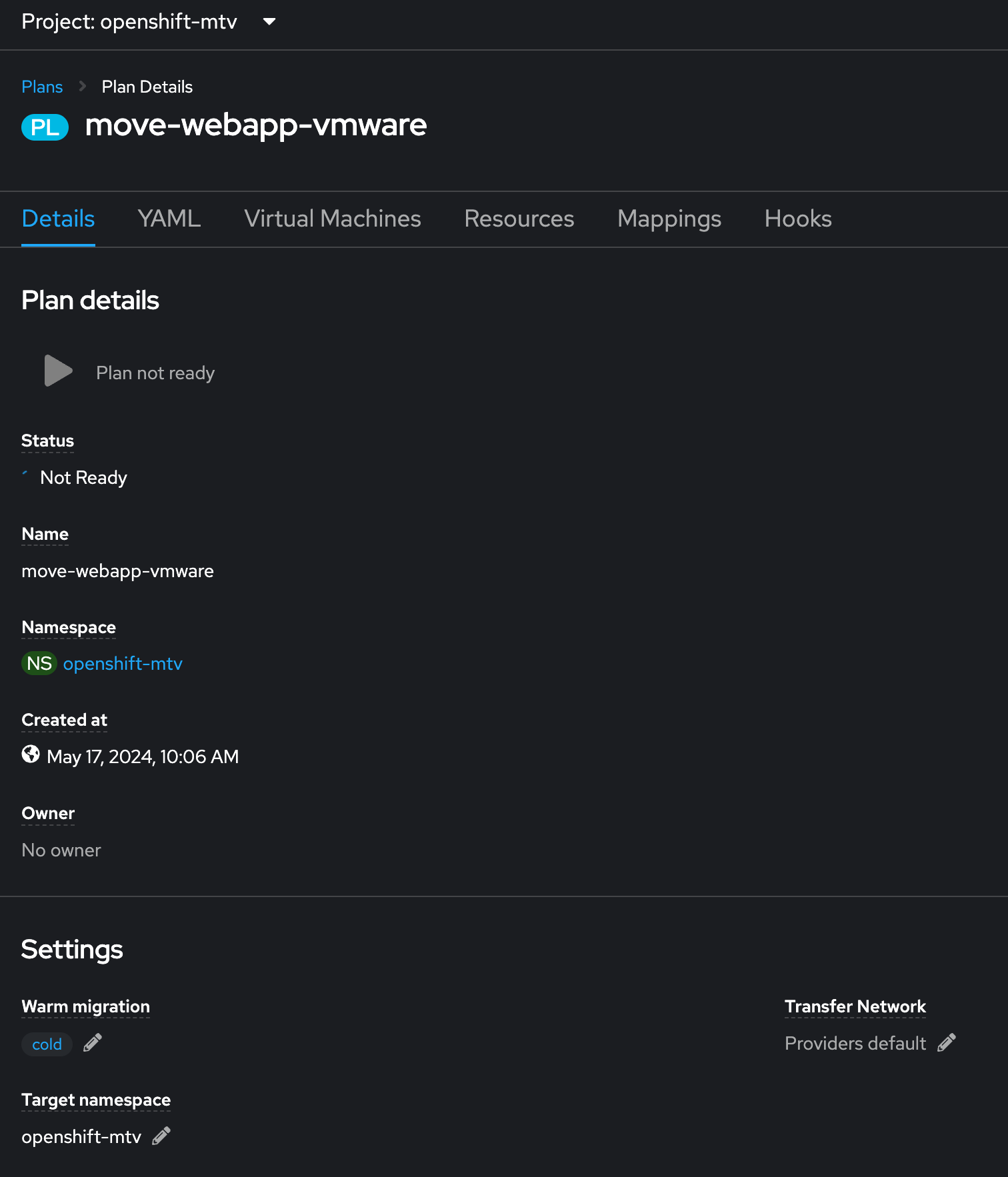 NN Await Migration Plan Ready