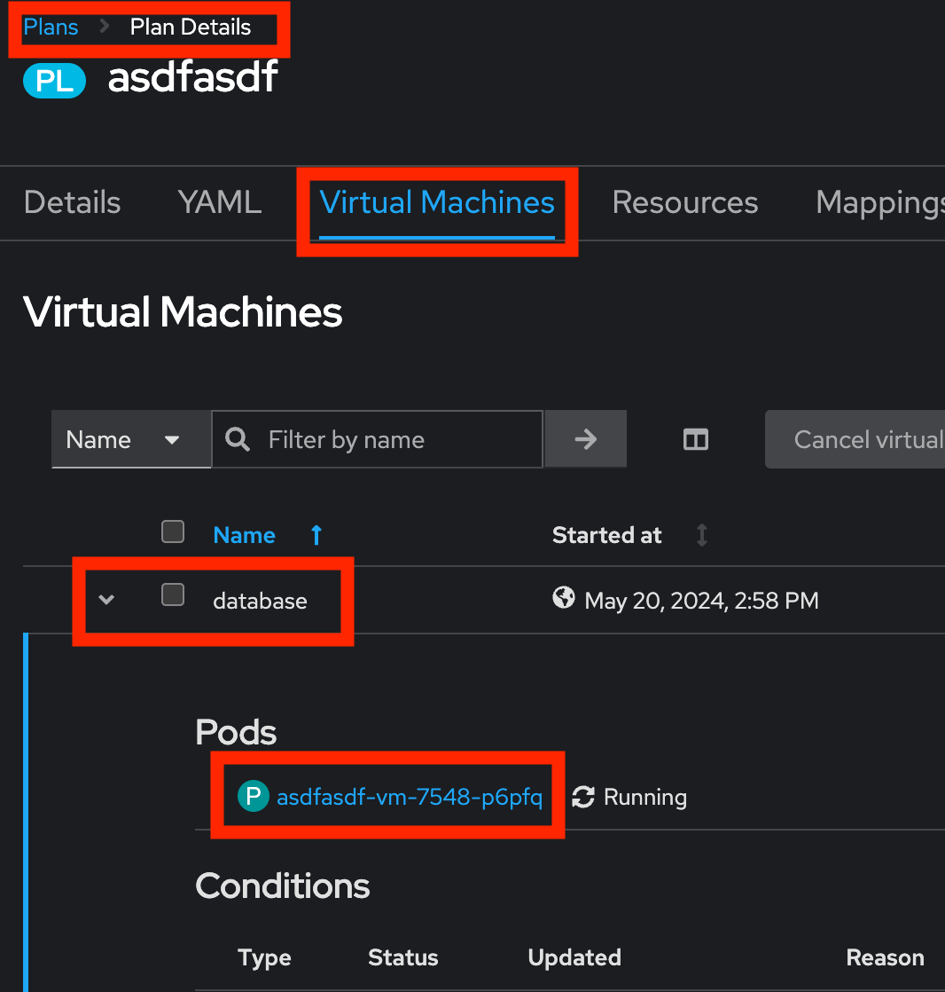 NN VM Migration Logs