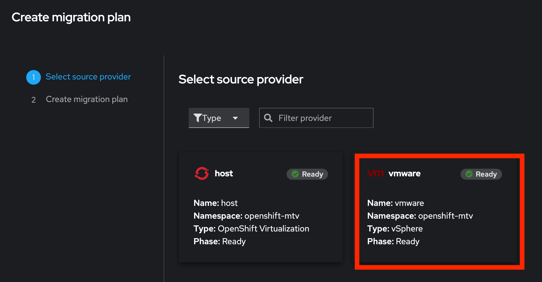 NN VMware Source Provider